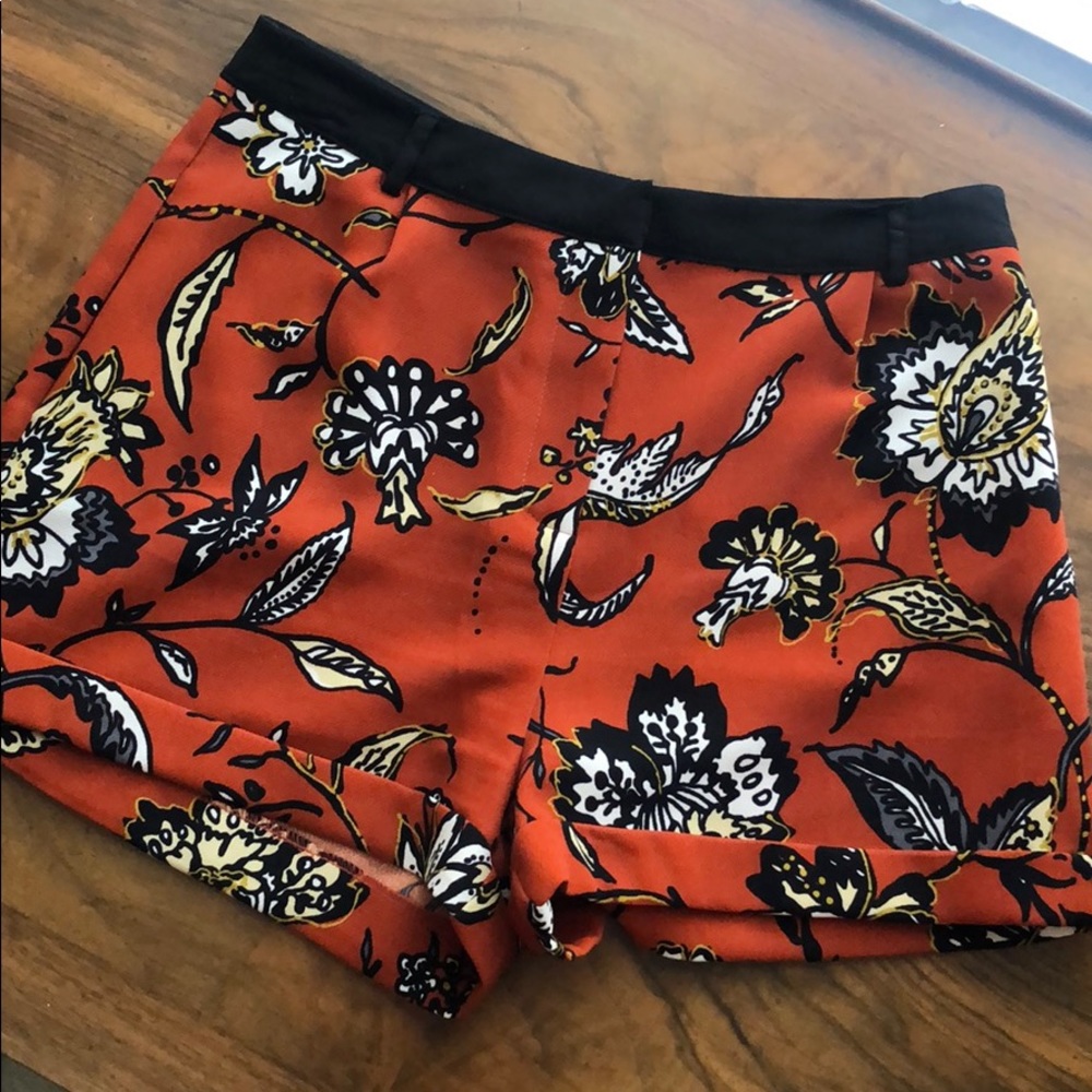 Topshop high waist shorts